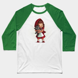 Little Red & Wolf Baseball T-Shirt